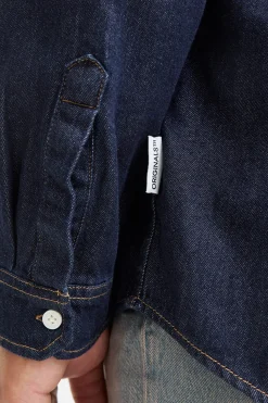 Jack & Jones PLUS Camisa regular fit denim PLUS azul Hot