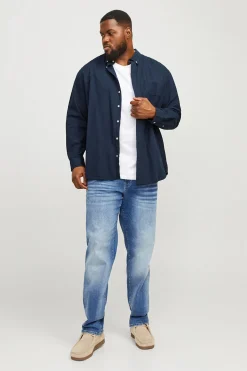 Jack & Jones PLUS Camisa regular fit PLUS azul Discount