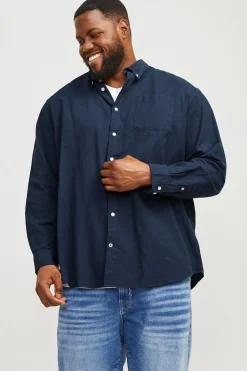 Jack & Jones PLUS Camisa regular fit PLUS azul Discount