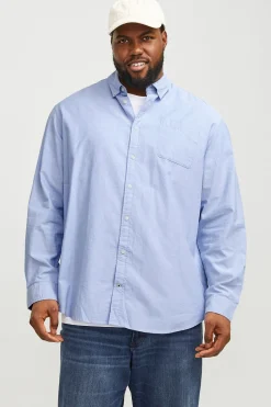 Jack & Jones PLUS Camisa regular fit PLUS azul Discount