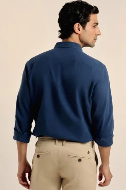 Valecuatro Camisa Sahara Azul marino Sale