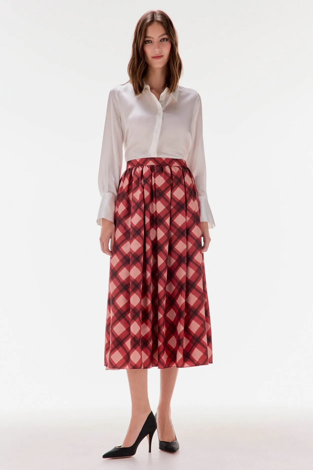 TFP by Tamara Falcó Camisa seda Crudo Outlet