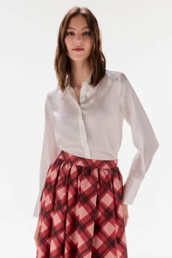 TFP by Tamara Falcó Camisa seda Crudo Outlet