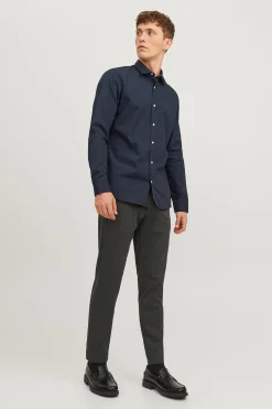 Jack & Jones Camisa slim fit azul Discount