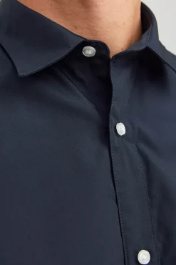 Jack & Jones Camisa slim fit azul Discount