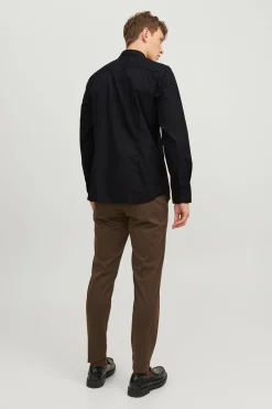 Jack & Jones Camisa slim fit negro Clearance