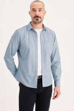 Dockers Camisa slim fit Azul Outlet