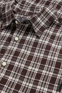 Dockers Camisa slim fit Marr&oacute;n New