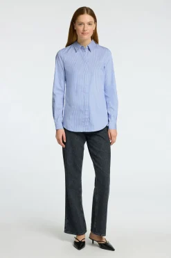 Selected Camisa Slim Fit confeccionada con algodón orgánico Azul Online