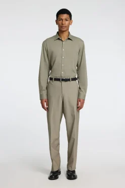 Selected Camisa Slim Fit de vestir Kaki New