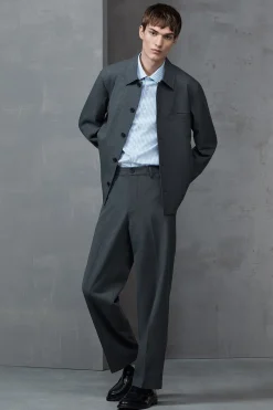 Selected Camisa Slim Fit de vestir Azul New