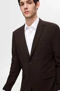 Selected Camisa Slim Fit de vestir Blanco Clearance