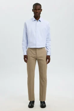 Selected Camisa Slim Fit de vestir Azul Outlet