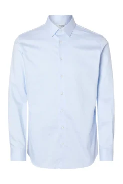 Selected Camisa Slim Fit de vestir Azul Outlet