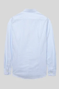 Silbon Camisa sport oxford Azul Online
