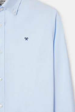 Silbon Camisa sport oxford Azul
