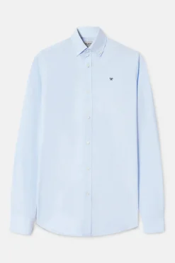Silbon Camisa sport oxford Azul