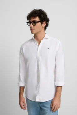 Silbon Camisa sport oxford cutaway Blanco Best