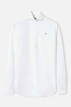 Silbon Camisa sport oxford cutaway Blanco Best