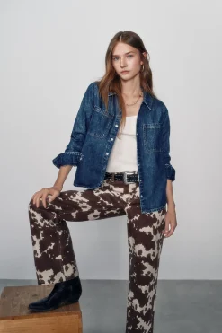 High Spirits Camisa Struck azul Discount