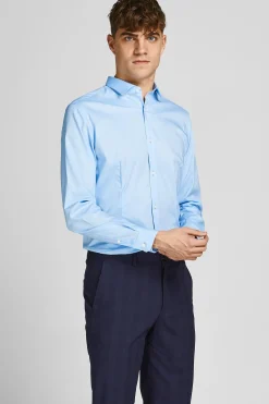 Jack & Jones Camisa super slim fit Azul Outlet