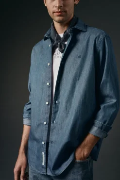 OOTO Camisa vaquera Azul Hot