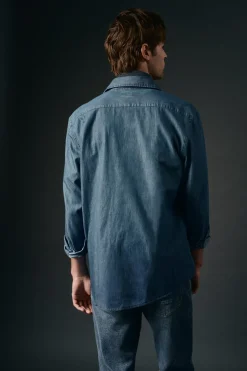 OOTO Camisa vaquera Azul Hot