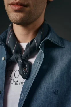 OOTO Camisa vaquera Azul Hot