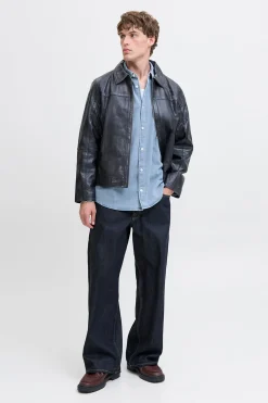 Jack & Jones Camisa vaquera azul Sale