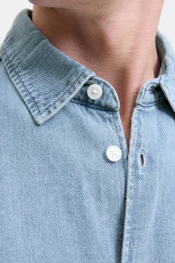 Jack & Jones Camisa vaquera azul Sale