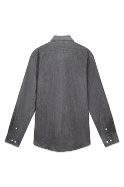 OOTO Camisa vaquera Gris Sale