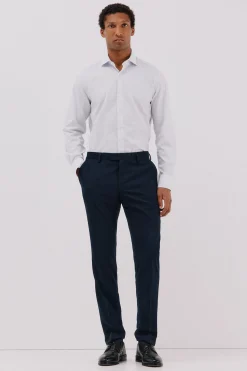 Cortefiel Camisa vestir cuadros fácil plancha Estampado blanco Online