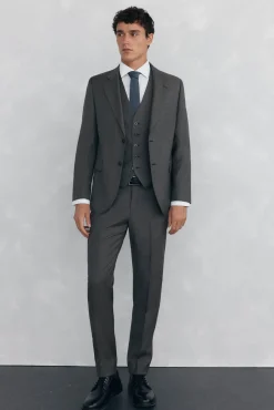 Pedro del Hierro Camisa vestir estructura non iron + antimanchas slim fit Blanco Sale