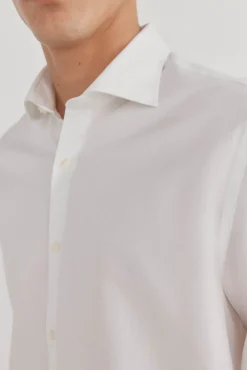 Pedro del Hierro Camisa vestir lisa non iron + antimanchas Blanco Sale