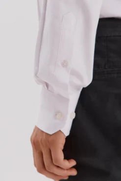 Cortefiel Camisa vestir rayas fácil plancha Rosa Best