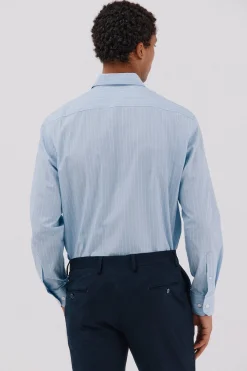 Cortefiel Camisa vestir rayas fácil plancha Azul Online