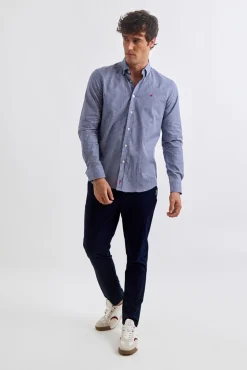 Williot Camisa Vichy Azul marino Outlet