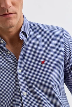 Williot Camisa Vichy Azul marino Outlet