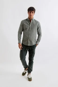 Williot Camisa Vichy Verde oscuro Sale