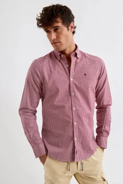 Williot Camisa Vichy Coral Clearance