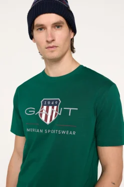 Gant Camiseta 100% algodón Verde Best