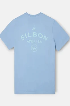 Silbon Camiseta atelier Azul