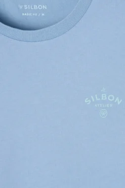 Silbon Camiseta atelier Azul
