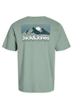 Jack & Jones Camiseta back print verde