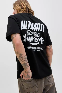 Jack & Jones Camiseta back print negro Best