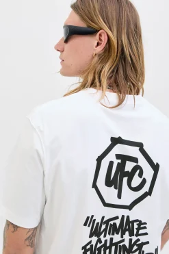 Jack & Jones Camiseta back print blanco Sale