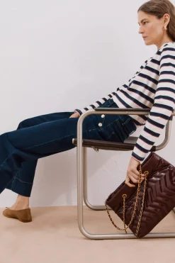 Cortefiel Camiseta barco botones Estampado azul Outlet