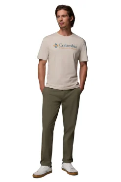 Columbia Camiseta basic logo™ para hombre Beige Sale