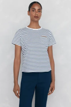 Pedro del Hierro Camiseta bolsillo cadena Azul New