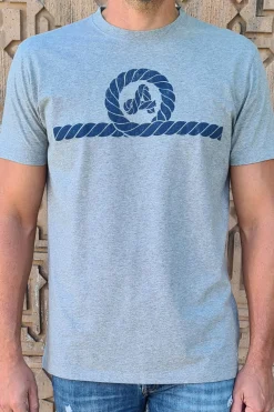 Amarras Camiseta Breeze Unisex Gris Hot